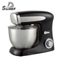 High quality heavy duty stand mixer kitchen with detachable aluminium dough hook and flat beater